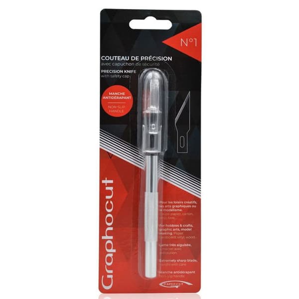 Grapho'cut kniv N°1 kreativ version 7 i 1 - Grapho Cut {färg}