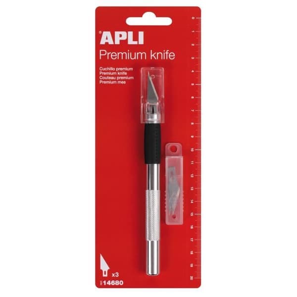APLI Scalpel Premium + 3 blad