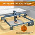 Miniatyrbild 7 av 10: 90W 410*420mm CNC lasergraveringsmaskin, helt metallstruktur, hög precision, snabb hastighet, bred kompatibilitet