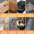 Miniatyrbild 2 av 10: 90W 410*420mm CNC lasergraveringsmaskin, helt metallstruktur, hög precision, snabb hastighet, bred kompatibilitet