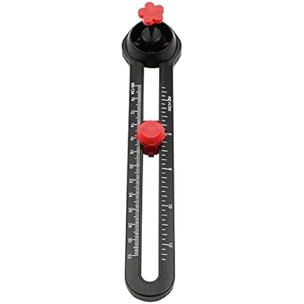 Cirkelskärare - GENIE - CC140 Plus - Justerbar från 8 till 32 cm - Skär upp till 3 ark - Halkfri bas