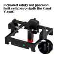 Miniatyrbild 4 av 10: 2,5W 10000mm/min mini bärbar lasergraveringsmaskin med 130*130mm arbetsyta, hög graveringsnoggrannhet