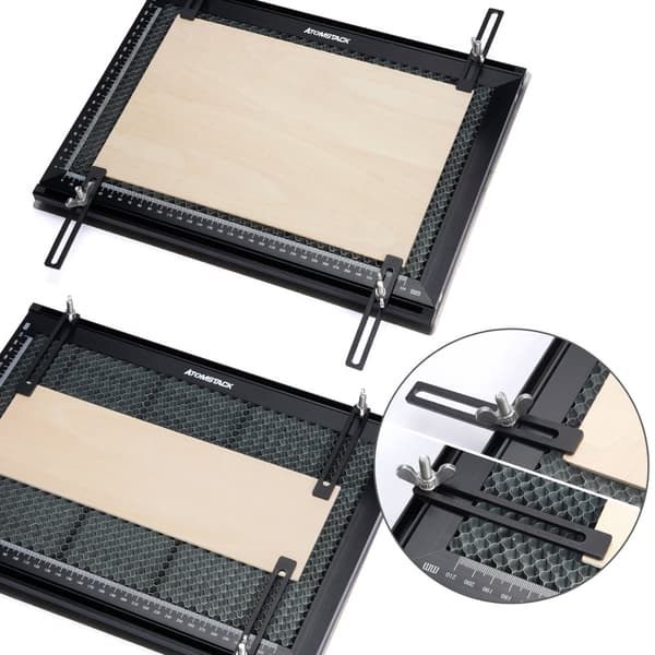 Laser Skæring Honningkomb Arbejdsplade, 380X284X22Mm Størrelse, Silikone Fødder Inkluderet, CE Certificeret