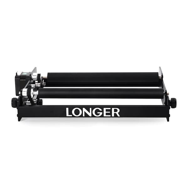 Laser Rotationsrulle, Justerbar Diameter 6-200mm, 360-Graders Gravering, Plug-and-Play Opsætning