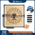 Miniatyrbild 2 av 2: Lasergravyrmaskin, hög precision 5-5,5W effekt, 20000mm/min hastighet,ALDK-Kit 3