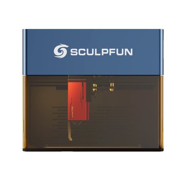 Sculpfun iCube Pro Lasergravyr, 5W Effekt, Temperaturalarm, Rökfilter
