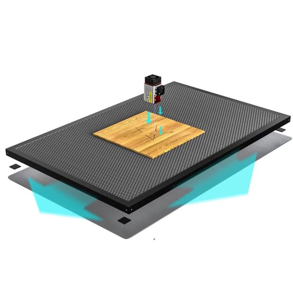 Laser Honningkagepanel, Holdbart Galvaniseret Jern, Rummeligt Arbejdsområde, CE Certificeret