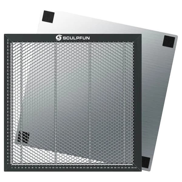 Laser Skæring Honningkombination Tabel, 400x400mm Størrelse, Højstyrkestål Konstruktion,400*400mm