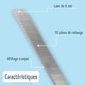 Miniatyrbild 2 av 4: Cutter - skärplatta - Raylu papper blad - 9MM