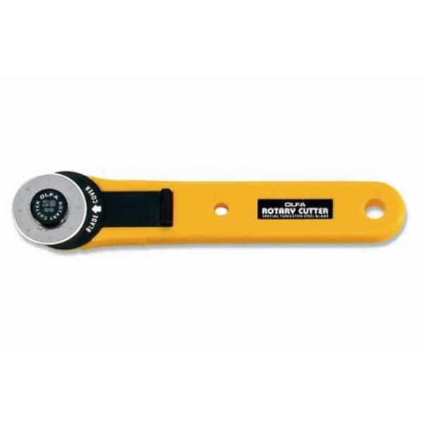 Rotary cutter - OLFA - RTY-1/G - 28mm - Ambidextrous - Precisionskärning