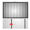 Miniatyrbillede 1 af 2: Honningkageplade, størrelse 540 x 850 mm, holdbart galvaniseret jern,H8554