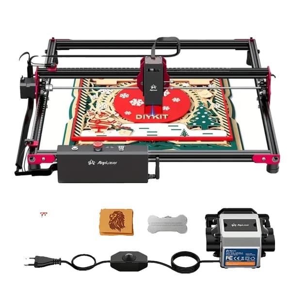 Algolaser Lasergravyr, 5W Effekt, 400mm x 400mm Gravyrområde,10W, GÖR DET SJÄLV KIT 1