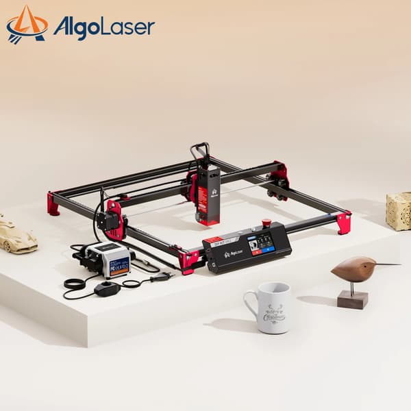 Laserkaiverrus- ja leikkauskone, 10W teho, 3,5" kosketusnäyttö,ALDK-MK2 10W sarja, 10W