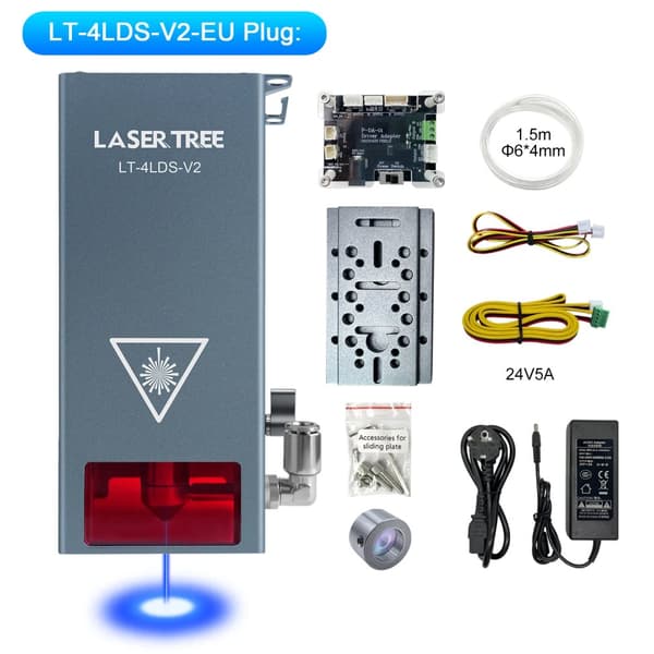 Laser Modul, 20W Optisk Effekt, Luftassistansfunktion,LT-4LDS-V2-EU
