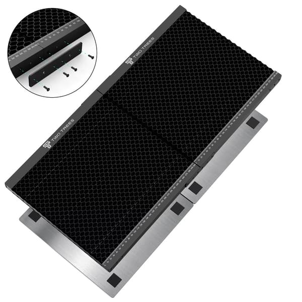 TVÅ TRÄD Uppgraderad Spliceable Honungskaka Arbetsbord, Användbar Honungskaka Yta 425mm x 360mm, 400x850x22mm Storlek,400x850x22mm