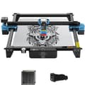 Miniatyrbild 1 av 2: CNC Laserskärmaskin, 300x300mm Graveringsområde, Hög hastighet på gravering, Kompatibel med flera programvaror,80W TTS-10 PRO, Paket 3, EU