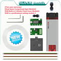 Pikkukuva 1 / 2: Lasermoduuli, 10W+ optinen teho, 0.06x0.06mm tarkennuskoko,E40 80W Moduuli