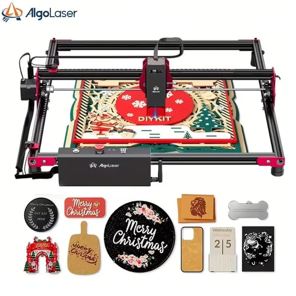 Algolaser Lasergravyr, 5W Effekt, 400mm x 400mm Gravyrområde,GÖR DET SJÄLV-KIT, 10W
