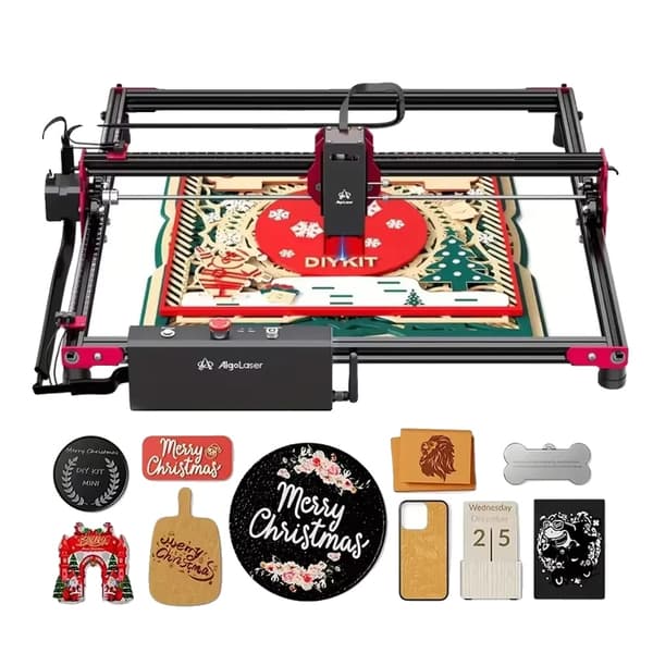 Algolaser Lasergravyr, 5W Effekt, 400mm x 400mm Gravyrområde,GÖR DET SJÄLV-KIT, 10W