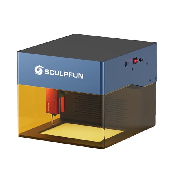 Sculpfun Laser Graver, 120x120mm Arbejdsområde,iCube ProMax, 10W