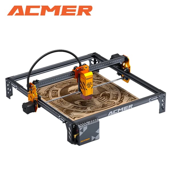 6000mw Teho, 380mm x 370mm Kaiverruskoko,5.5W, EU, Laserkaiverrin
