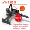 Miniatyrbild 2 av 2: NEJE 5 Lasergravyrmaskin, 5.5W - 7.5W Effekt, Intelligent Kylsystem,NEJE 5 Maskinram (inkluderar inte laser modul)