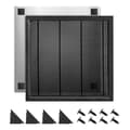 Miniatyrbillede 2 af 2: Honningkage Arbejdsbord, 400x400mm Størrelse, Aluminiumlegering Materiale, 22mm Tykkelse,sort
