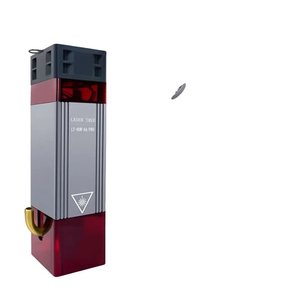 Laserkaiverrusmoduuli, 10W optinen teho, 3 tarkennuslevyä,12V laserpää, LT-80W-AA-PRO-KIT