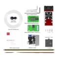 Miniatyrbillede 1 af 2: Højeffektiv Lasermodul til CNC, Justerbar Fokus, 12W Pulsstrøm,A40640 Lasermodul