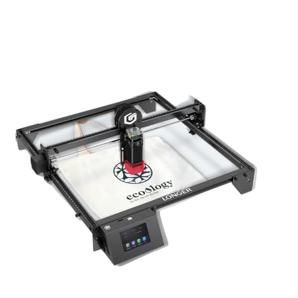 Lasergraver, 400x400mm Arbejdsområde, 32-bit Motherboard,10W