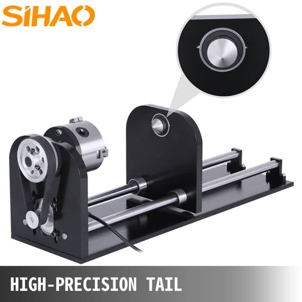 Rotary Axis Kit, 3-jaw spiral chuck, precisionsbearbetning