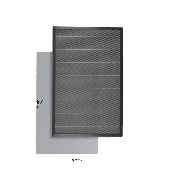 Laser Honeycomb Panel, 530 x 850 mm, Galvaniseret Jern og Aluminium Ramme