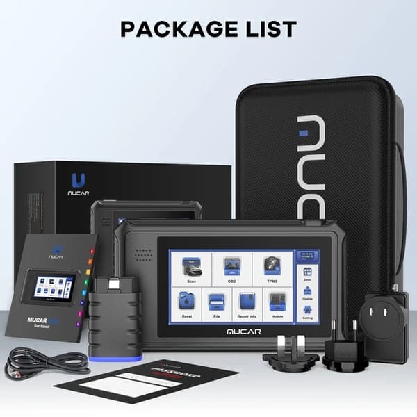 OBD2 Scanner, 28+ Services, To-vejs Scan, MUCAR VO6