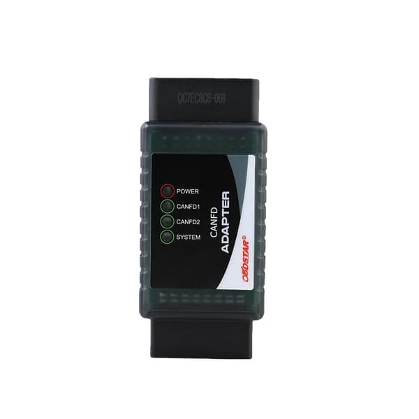 OBDSTAR CAN FD -sovitin, toimii yhdessä X300PRO4:n ja X300 DP PLUS:n kanssa.