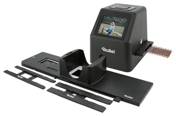 ROLLEI skener DF-S 310 SE/ Negativy/ 14Mpx/ 128MB/ 3600dpi/ 2,4" LCD/ SDHC/ USB