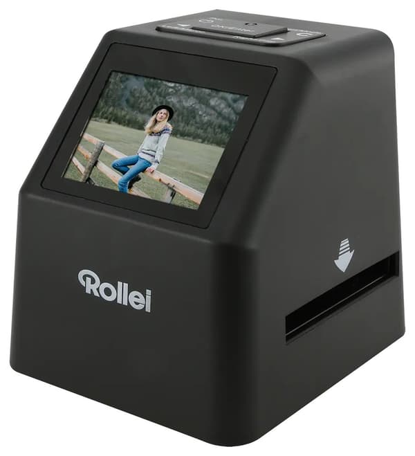 ROLLEI skener DF-S 310 SE/ Negativy/ 14Mpx/ 128MB/ 3600dpi/ 2,4" LCD/ SDHC/ USB