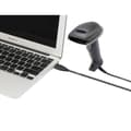 Miniatyrbild 3 av 3: Renkforce CR6307A USB-Kit Streckkodsskanner Kabelbunden 1D CCD Svart Hand-skanner USB