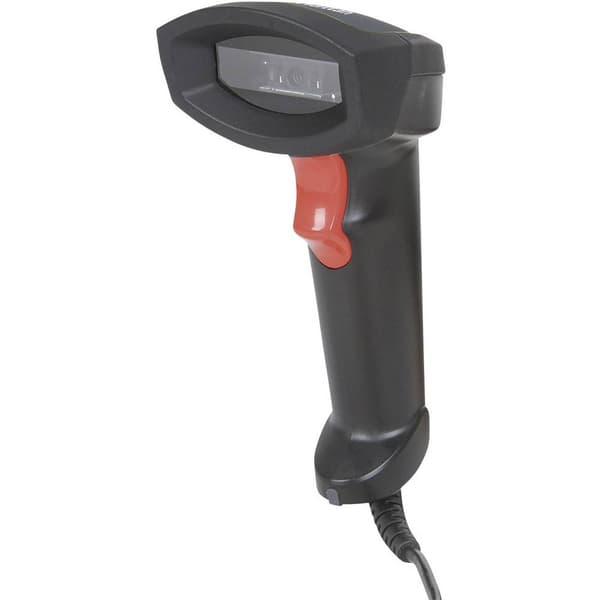 Manhattan 178433 USB-Kit Streckkodsskanner Kabelbunden 1D CCD Svart Hand-skanner USB
