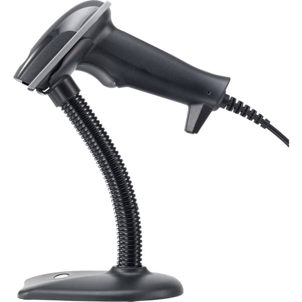 Renkforce LS6320E USB-Kit Autosense Streckkodsskanner Kabelbunden 1D Laser Svart Hand-skanner USB