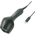 Miniatyrbild 1 av 2: Manhattan 460835 USB-Kit Streckkodsskanner Kabelbunden 1D CCD Svart Hand-skanner USB