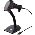Miniatyrbild 1 av 4: Renkforce 2D Streckkodsskanner Kabelbunden 1D, 2D Laser Svart Hand-skanner USB