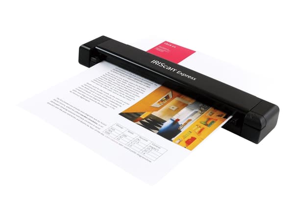 IRIS IRIScan Express 4 - Scanner med pappersfödning - Contact Image Sensor (CIS) - A4/Letter - 1200 dpi - USB
