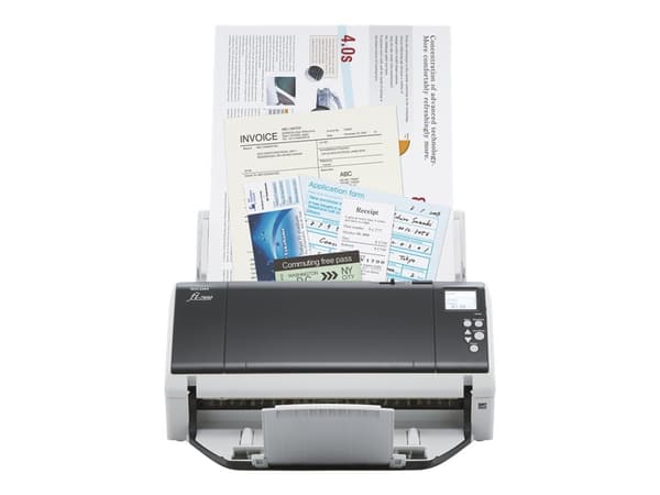 Fujitsu fi-7480 ADF-skanneri 600 x 600 DPI A3 Harmaa, Valkoinen