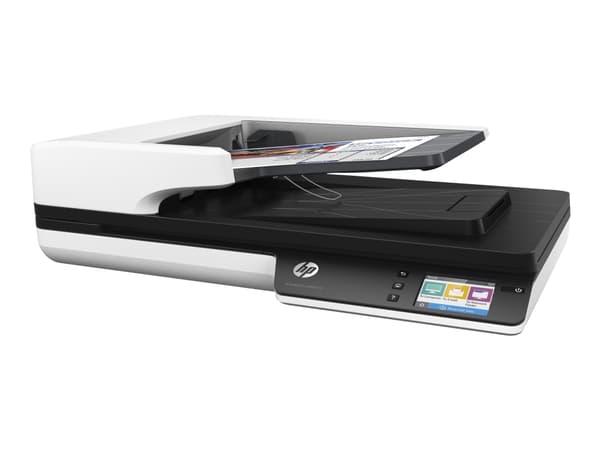 HP Scanjet Pro 4500 fn1 - Dokumentskanner - CMOS/CIS - Duplex - A4/Letter - 1200 dpi x 1200 dpi - upp till 30 sidor/minut (mono) / upp till 30 sidor/