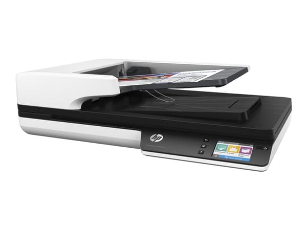 HP Scanjet Pro 4500 fn1 - Dokumentskanner - CMOS/CIS - Duplex - A4/Letter - 1200 dpi x 1200 dpi - upp till 30 sidor/minut (mono) / upp till 30 sidor/ Grå