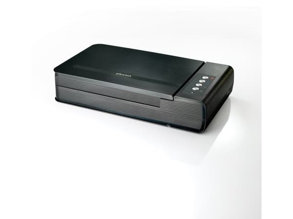 Plustek OpticBook 4800 - Planskanner - CCD - A4/Letter - 1200 dpi - inntil 2500 skann pr. dag - USB 2.0 Sort
