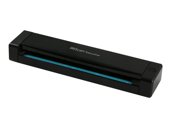 IRIS IRIScan Executive 4 - Arkmateskanner - Dobbel CIS - Dupleks - 216 x 813 mm - 600 dpi x 600 dpi - inntil 100 skann pr. dag - USB 2.0 Sort