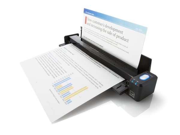 Fujitsu ScanSnap iX100, 216 x 360 mm, 600 x 600 DPI, 5 sek/sivu, Mustavalkoinen, Yksivärinen, CDF + Arkin syöttö -skanneri, Musta