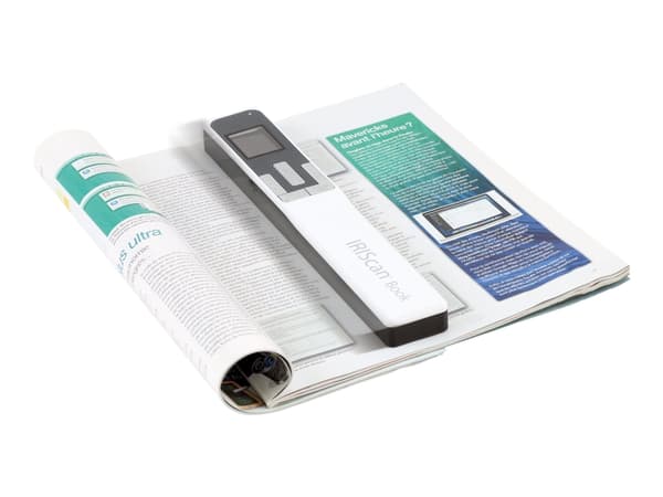 IRIS IRIScan Book 5 - Håndholdt skanner - Contact Image Sensor (CIS) - A4 - 1200 dpi - USB