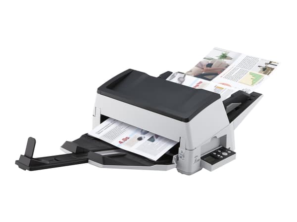 Fujitsu fi-7600 ADF + scanner med manuell matning 600 x 600 DPI A3 Svart, Vit